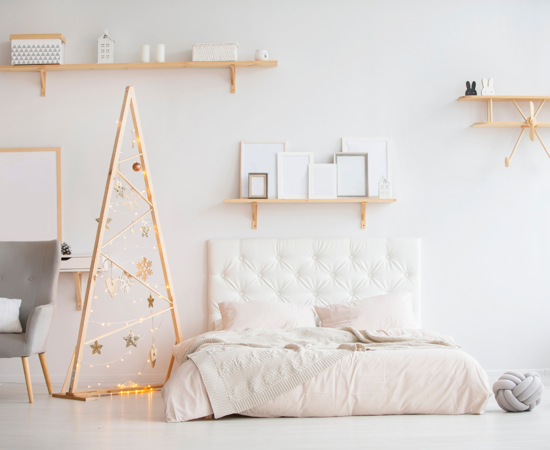 choinka minimalistyczna drewniana