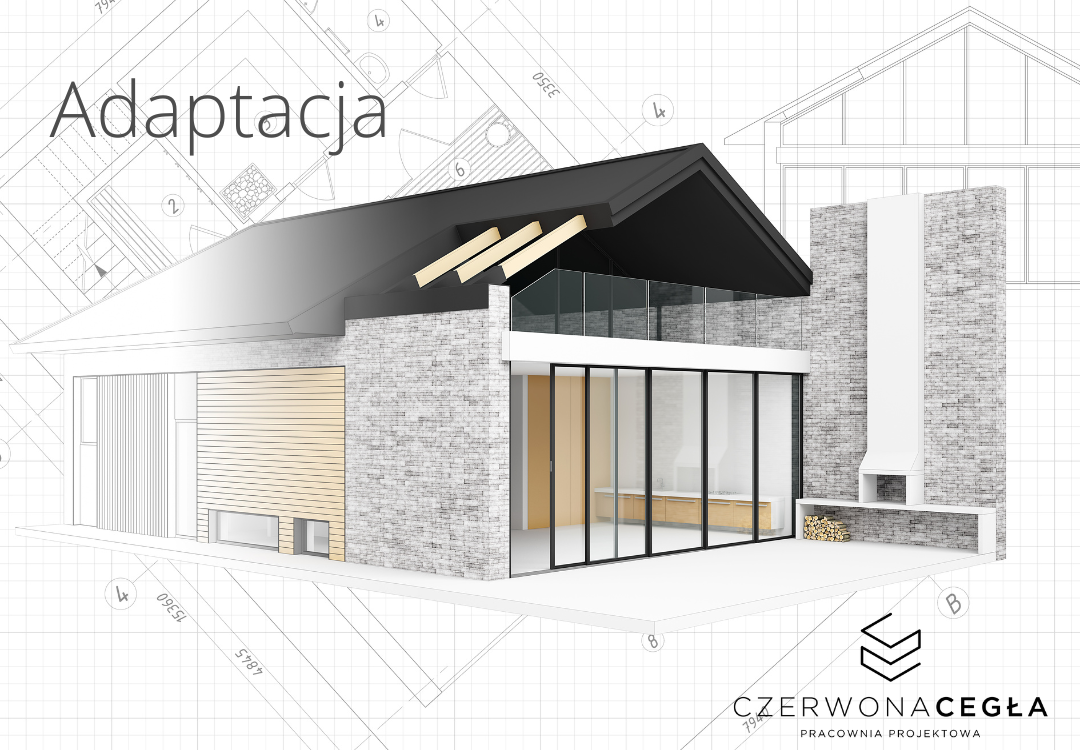 rysunek przedstawiający projekt domu